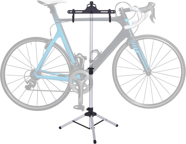 Bike Storage Rack — Stand for Garages & Apartments; Height-Adjustable; Freestanding & Foldable Design; Indoor Use Only